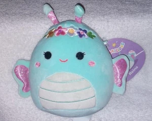 Squishmallows Reina der Schmetterling 5 Zoll Plüsch Neu mit Etikett - Bild 1 von 2