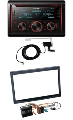 Pioneer 2DIN MP3 DAB USB CD Bluetooth Autoradio für Citroen C3 C2 Berlingo Jumpy - Bild 1 von 4