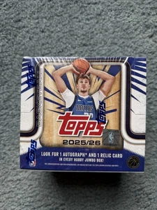 2025-26 Topps Basketball Hobby Jumbo Box IN HAND - Picture 1 of 5