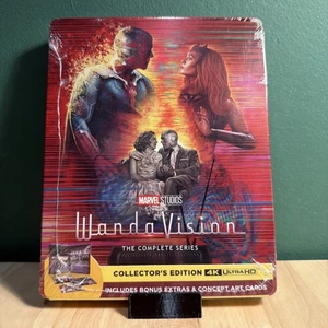 WandaVision: The Complete Series (2021) [4K UHD Blu-ray SteelBook, Sealed] - Imagen 1 de 6