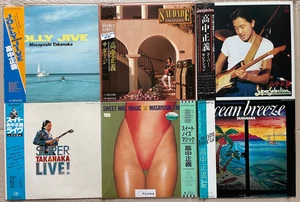 Masayoshi Takanaka Lot of 6 vinyls - Japan LP W/Obi SWEET NOIZ MAGIC SAUDADE etc - Picture 1 of 15