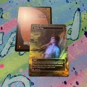 Bojuka Bog Full Art Foil Mtg Playtest Card - Picture 1 of 1