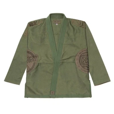 Shoyoroll A&P BJJ GI  Batch 100 SYR x Olive Green Jiu Jitsu 450 GSM "With Bag* - Image 1 of 4