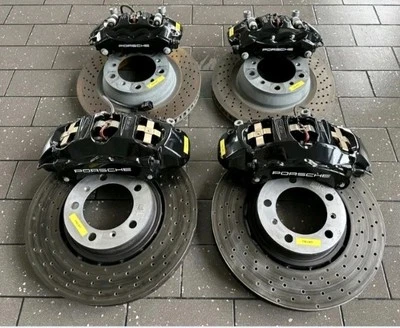 JUEGO DE ROTORES PINZAS DE FRENO Brembo OEM Porsche 718 Cayman Boxster 982 GTS Foto 1 de 4