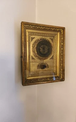 Orologio a pendolo antico da muro - Immagine 1 di 4