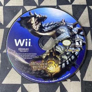 Monster Hunter 3 Tri (Wii, 2010) solo disco - Foto 1 di 2