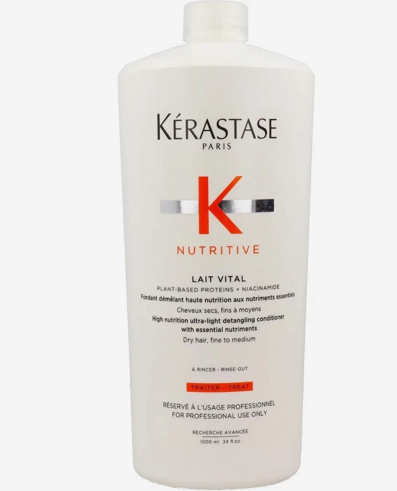Condicionador Nutritivo Kerastase Nutritive Lait Vital para Cabelos Secos - 1000ml - Imagem 1 de 1