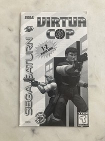Virtua Cop | Sega Saturn | Manual Only