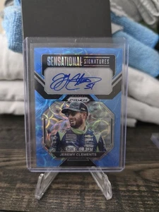 2023 PANINI PRIZM JEREMY CLEMENTS SENSATIONAL SIGNATURES BLUE SCOPE 10/75 - Picture 1 of 2