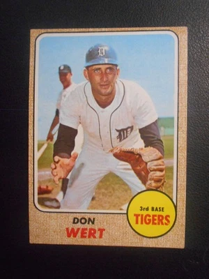 1968 Topps Set-Break #178 Don Wert EX-EX+ swtwtrfan - Image 1 of 2
