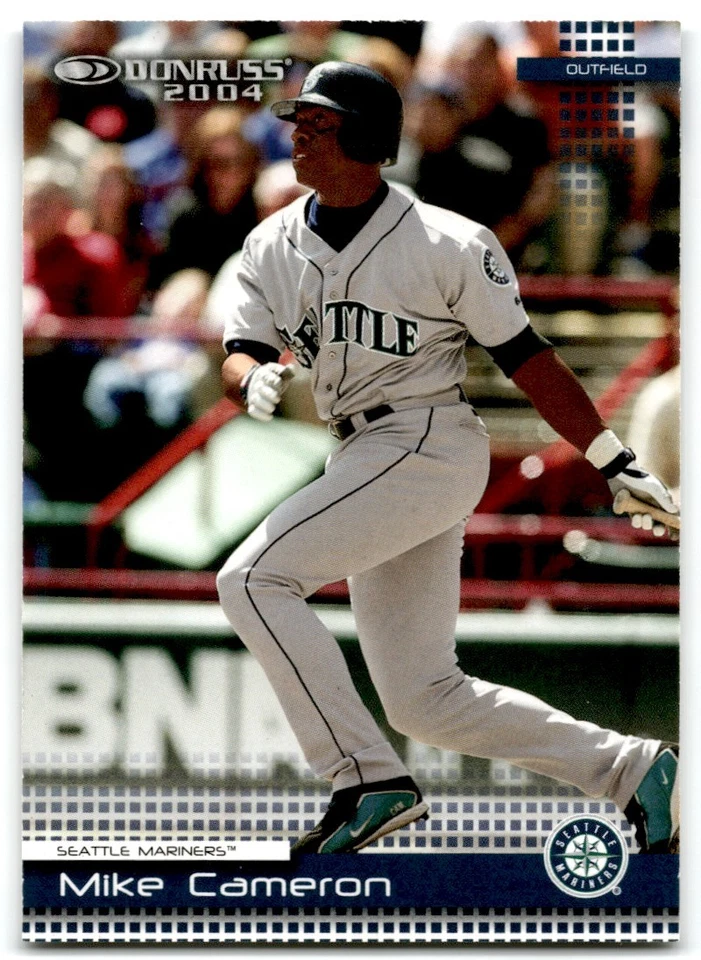 2004 Donruss Mike Cameron Seattle Mariners #184 - Image 1 of 2