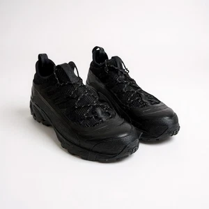 Burberry Arthur Zapatillas Negras Zapatos Eur 40 Con Cordones Parte Superior Baja - Imagen 1 de 23
