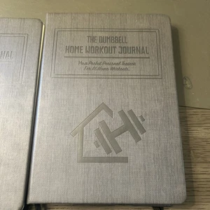 LOT of 2 HABIT NEST Home Workout Series : DUMBBELL & BODYWEIGHT JOURNALS - Picture 1 of 10
