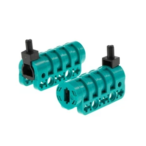 2x LEGO Technic Cannon 2x5x3 Turquoise Green Projektil Arrow Launcher 4114735 - Picture 1 of 1