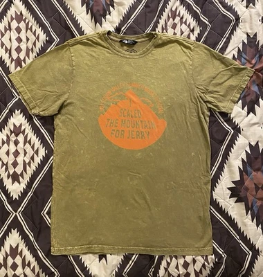 Camiseta North Face Tie Dye I Scaled The Mountain For Jerry Grateful Dead RARA M Foto 1 de 4