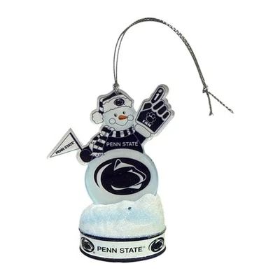 Penn State LED Muñeco de Nieve Ornamento 3.5" Iluminar Vacaciones NCAA Decoración Foto 1 de 2