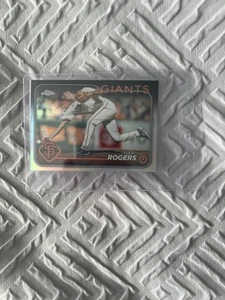 2024 Topps Chrome Update Series Tyler Rogers #Usc112 Refractor - Picture 1 of 2