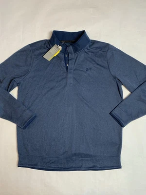 Pullover Under Armour Golf 1/4 Snap Henley XXL Azul Suelto Coldgear Storm Foto 1 de 4