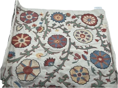 NEW Pottery Barn Penelope Embroidered Pillow Cover 22 x 22 - Image 1 of 4