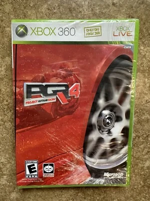 🟢 PGR 4 Project Gotham Racing 4 (Microsoft Xbox 360, 2007) New & Factory Sealed - Image 1 of 4