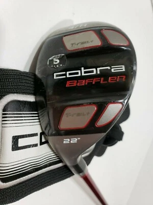 Cobra Baffler T-Rail 4H Hybrid 22 Wood Men's Stiff Tour Accuracy Graphite LH A++ - Image 1 of 4