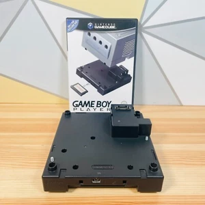 Nintendo GameCube Game Boy DOL-017 Player Adapter Black with Start Up Boot Disc - Picture 1 of 9