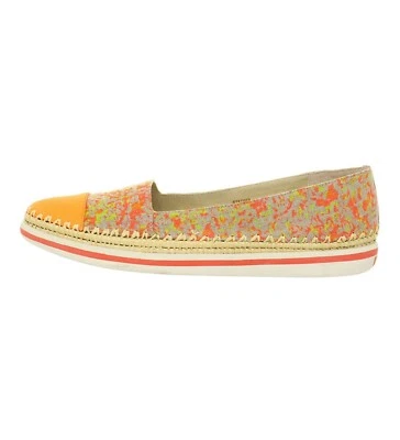 Boutique 9 Kyden Moda Alpargata Sin Cordones Mujer Talla 8.5 Naranja Multi Foto 1 de 4