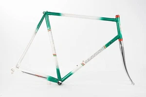 SANNINO VINTAGE COLUMBUS SL RAHMEN 59 60 STAHL RENNRAD CAMPAGNOLO 700c ALT aero - Bild 1 von 24
