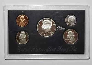 1992 Silber Proof Set MIT BOX UND COA EDELSTEIN!! - Bild 1 von 1