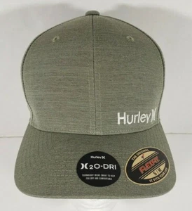 Neu Hurley National Cutback Corp H2O-DRI FLEXFIT Mütze Gr. S/M grün HNHM0016 222 - Bild 1 von 3