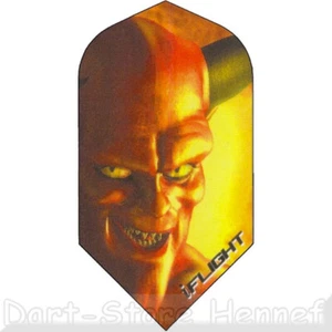 6 Dart Flights RUTHLESS INV iFlight, Slim, "Lucifer" - Picture 1 of 1