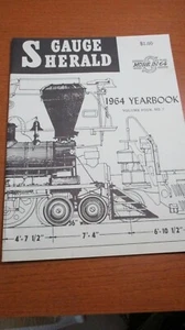 Vintage S GAUGE HERALD Magazine~1964 YEARBOOK - Picture 1 of 2