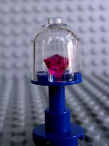 NEW Lego Belville Princess Violet PURPLE DISPLAY CASE w/Pink Jewel Gem Friends - Picture 1 of 1