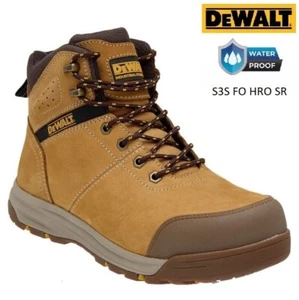 Herren DeWALT Summit Wanderer Nubuk Stiefel Sicherheit Stahlkappe Wasserdicht Arbeitsschuhe - Bild 1 von 8