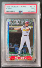 1998 Ichiro Suzuki Calbee Star Card Blue Wave #S-36 PSA9 MINT Card