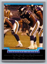 2004  Bowman #209 Darrion Scott Rookie Card Minnesota Vikings