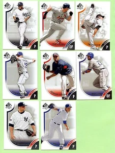 2009 SP Authentic Baseball - Lot of 8 Rivera, Lincecum, Liriano and Kemp - Bild 1 von 1