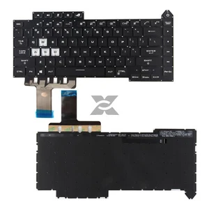 New US Keyboard with RGB Backlight for Asus ROG Strix G15 G513 G533 G17 G713 - Picture 1 of 30