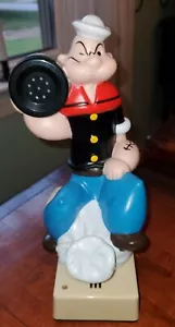Telefono fisso con cavo Popeye the Sailor 1982 COM VU I novità telefono raro - Foto 1 di 9