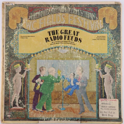 W.C. Fields – The Great Radio Feuds - 1974 Mono - Vinyl LP Terre Haute KC 33241 Foto 1 de 4