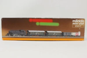 Z Scale Märklin mini-club 81417 5 Pole Loco plus 4 car SET in original box (A) - Picture 1 of 11
