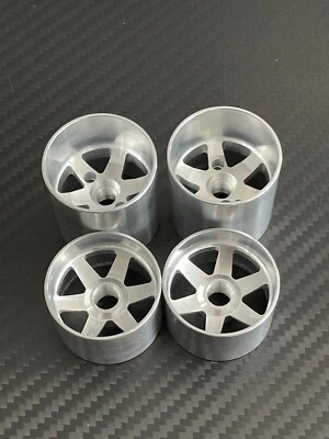 Team Associated 1/12 Scale Aluminum RC Pan Car wheels set RC12L Trinity Bolink - Image 1 of 3