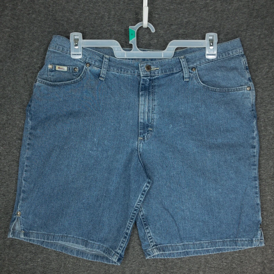 Vintage Riders Mom Shorts Women's Size 18 M Denim High Rise 9" Inseam Jeans - Image 1 of 4