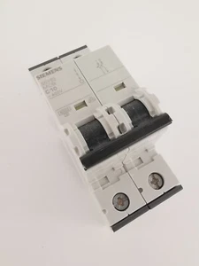 Siemens 5SY6210-7 C10 Leitungsschutzschalter 2-polig Sicherungsautomat - Bild 1 von 3