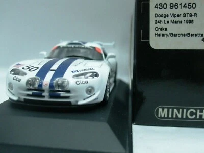 WOW EXTREMELY RARE Dodge Viper GTS-R Chrysler #50 Le Mans 1996 1:43 Minichamps - Image 1 of 3