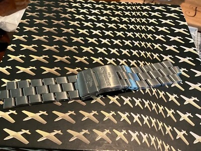 ПОДЛИННЫЙ БРАСЛЕТ BREITLING 22/20 ССЫЛКА #W2108 БЕЗ КОНЦА ССЫЛКИ 6 «ДЮЙМОВ ДЛИНОЙ - Изображение 1 из 4