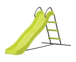 SCIVOLO PER BAMBINI ACCIAIO E POLIPROPILENE 185X100X105H ARREDO GIOCO GIARDINO - Foto 1 di 2