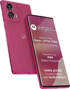 Motorola Edge 50 Fusion 5G (Pink 256 GB 12GB RAM) 6.7" Snapdragon Global Version - Picture 1 of 5