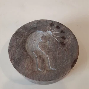 Speckstein Stamm Schmuck Box erdig männlich - Bild 1 von 4