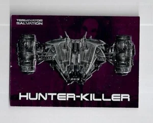 Terminator Salvation Topps 2009 Embossed Foil Card 6 Hunter-Killer - Picture 1 of 2